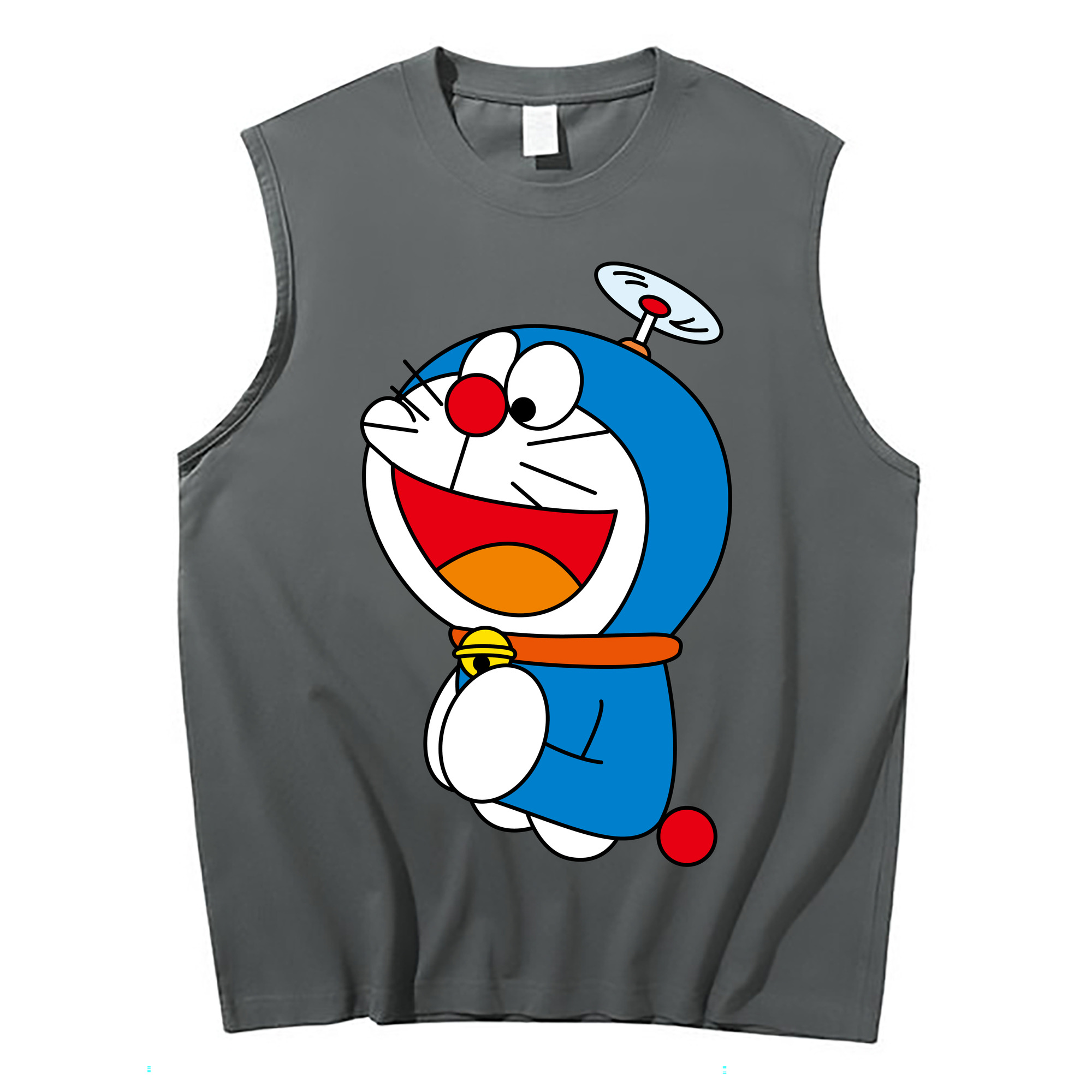 （画像用） ドラえもん Doraemon コットン100％タンクトップ（フロントプリント）